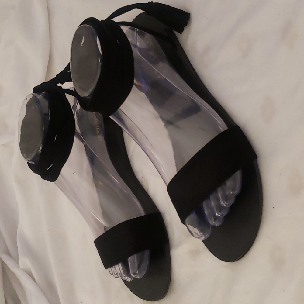 Womens Tie Up Sandals 8.5